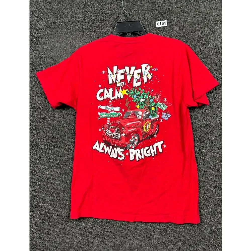 Buc-ee’s T-Shirt Mens Size M Red 
